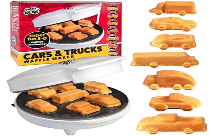 Mini Cars and Trucks Version Cars And Trucks Waffle Maker