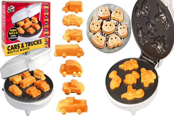 Mini Cars and Trucks Version Waffle Maker