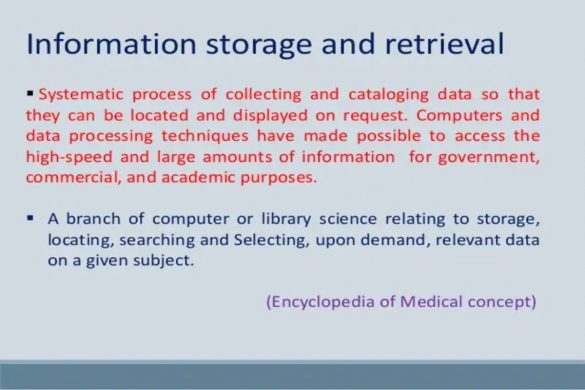 The Data is Stored Retrieved and Updated in