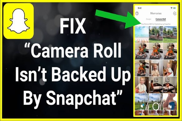 How to Back up Camera Roll to Snapchat