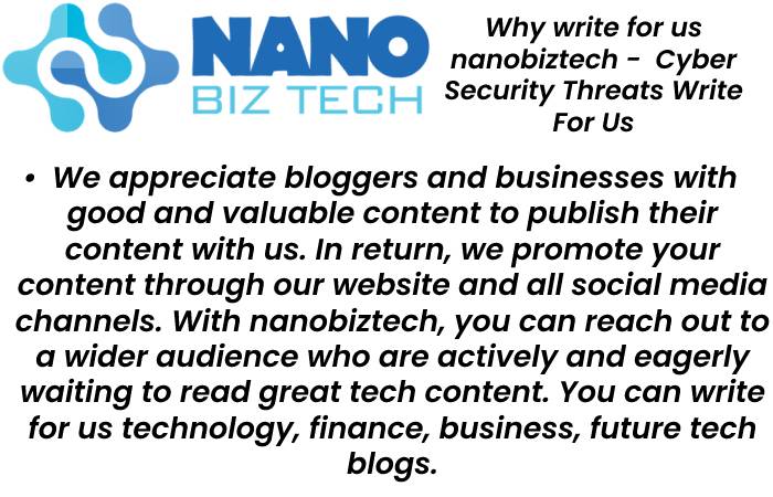 nanobiztech Why Write For Us 