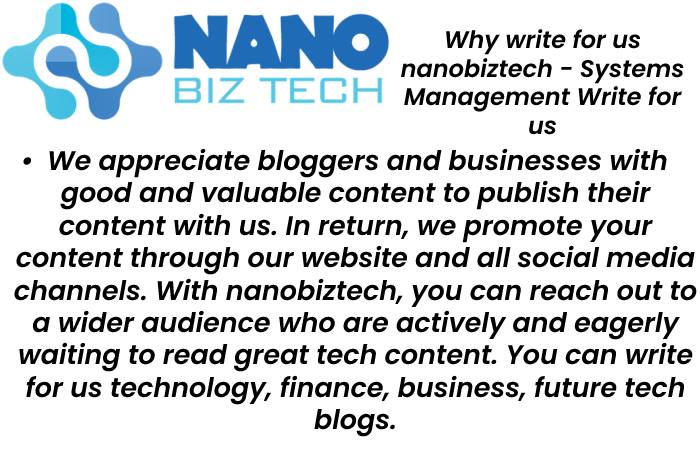 nanobiztech Why Write For Us 