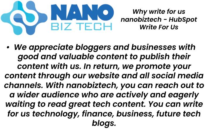 nanobiztech Why Write For Us 