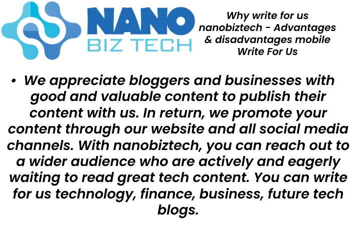 nanobiztech Why Write For Us